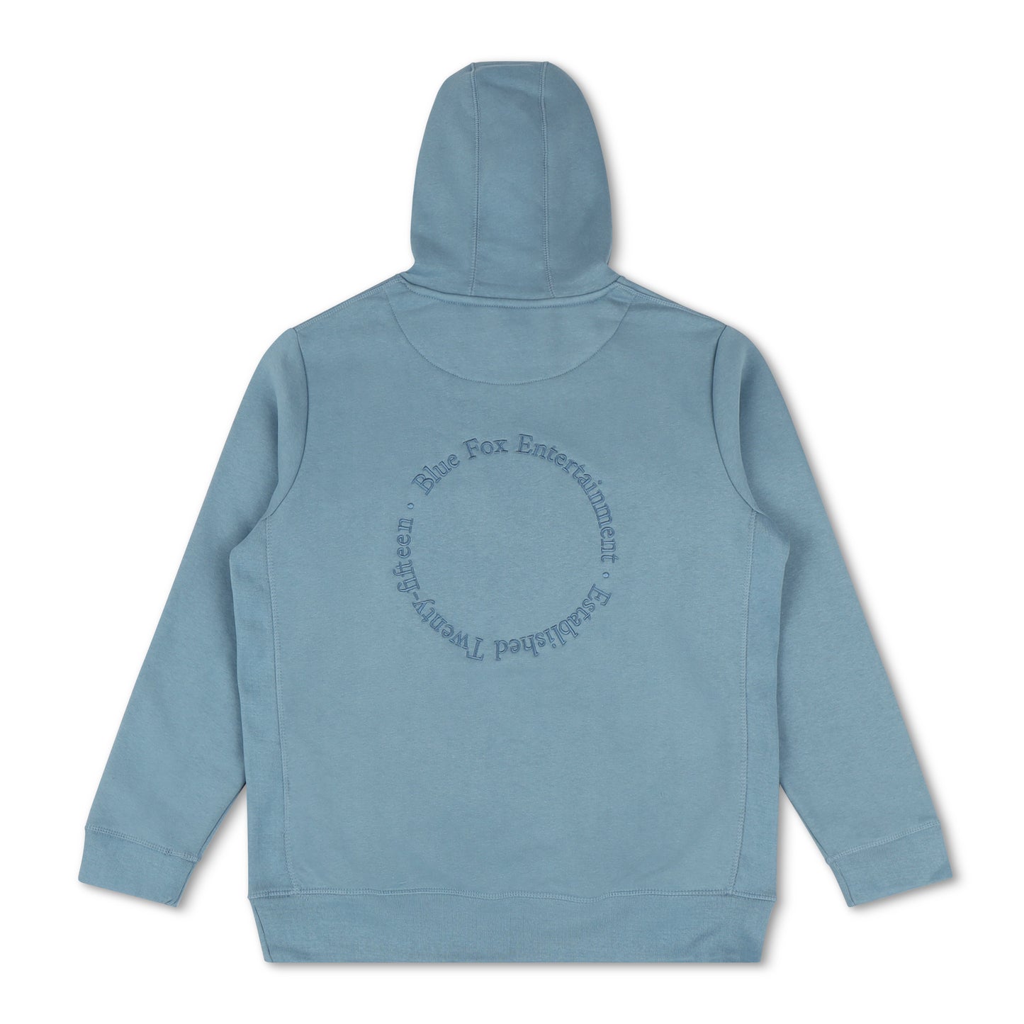Blue Fox Entertainment Cloudy Blue Hooded Sweatshirt