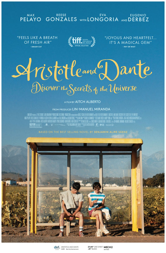 Aristotle and Dante Discover the Secrets of the Universe- Bus Stop Alternate Poster